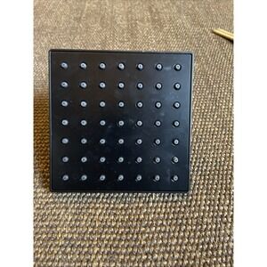 Delta Modern 5" Square Single Function ShowerHead RP101846BL Matte Black